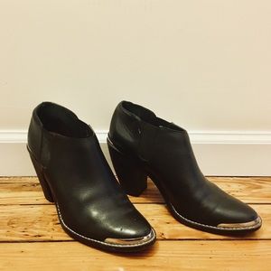 SOLD DOLCE VITA Metal Accent Bootie